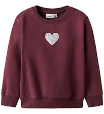 Name It Sweatshirt - NmfSakkina - Burgundy