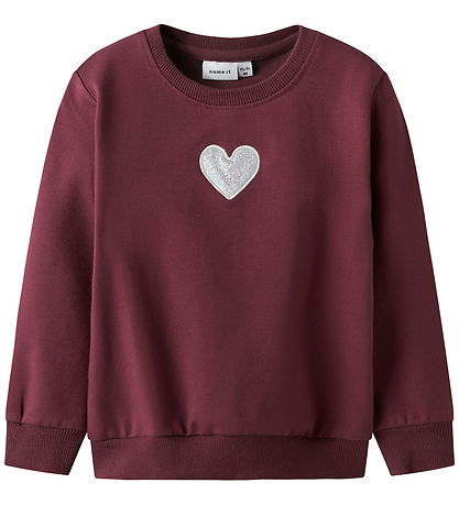 Name It Sweatshirt - NmfSakkina - Burgundy