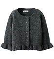 Name It Cardigan - Strik - NmfSupia - Dark Grey Melange