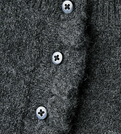 Name It Cardigan - Strik - NmfSupia - Dark Grey Melange