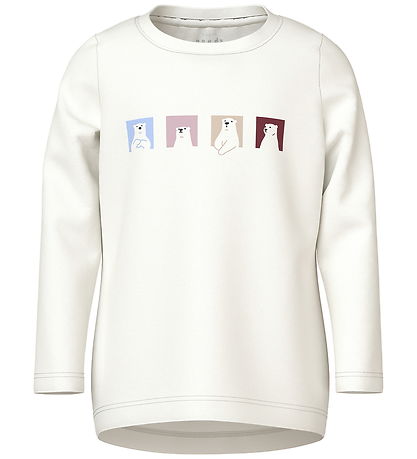 Name It Bluse - 2-Pak - NmfVix - Cloud Dancer/Cement Penguin