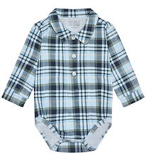 Hust and Claire Skjortebody l/æ - HCBoye - Iron Blue