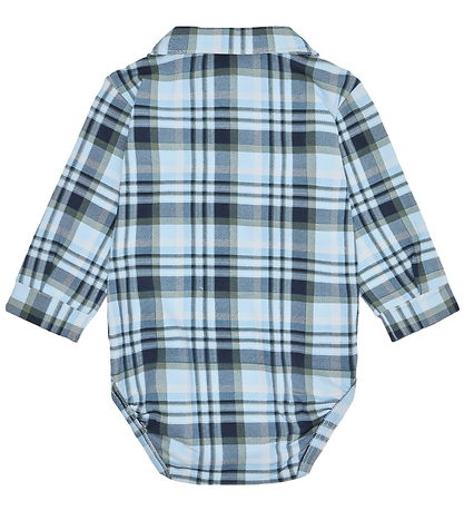 Hust and Claire Skjortebody l/æ - HCBoye - Iron Blue