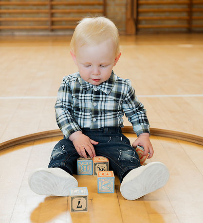 Hust and Claire Skjortebody l/æ - HCBoye - Iron Blue