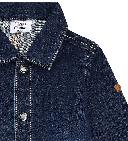 Hust and Claire Denimjakke - HCMars - Dark Blue Denim