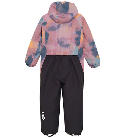 Color Kids Flyverdragt - AOP - Woodrose