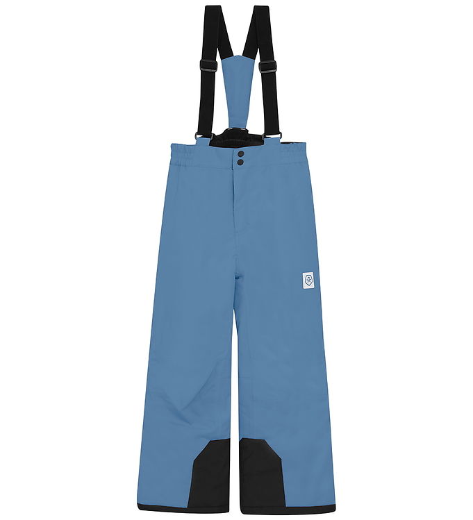 Color Kids Skibukser m. Seler - Coronet Blue