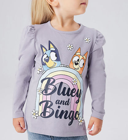 Name It Bluse - Noos - NmfJessie - Bluey - Lavender Gray