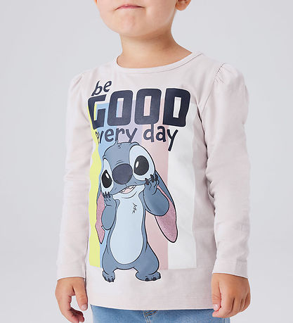 Name It Bluse - Noos - NmfDiana - Stitch - Lilac Marble