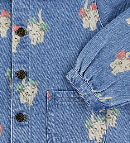 Konges Sløjd Denimjakke - Magot - Bow Kitty Denim