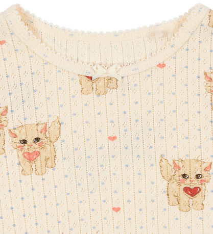 Konges Sløjd Bluse - Minnie - Miao Amore m. Hulmønster