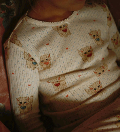 Konges Sløjd Bluse - Minnie - Miao Amore m. Hulmønster