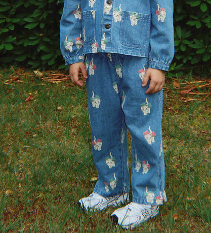 Konges Sløjd Jeans - Magot - Bow Kitty Denim