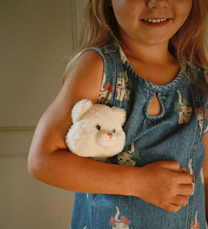 Konges Sløjd Bamse - Flip Plush Animal - 17x12 cm - Beige