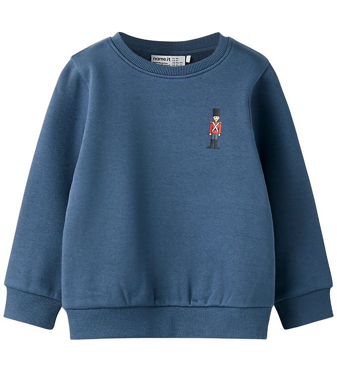 Name It Sweatshirt - NmmRopus - Vintage Indigo