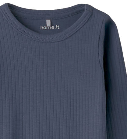 Name It Body l/æ - Rib - NbmReyo - Vintage Indigo