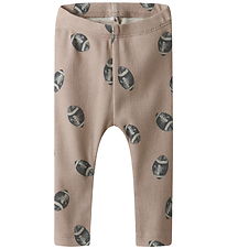 Name It Leggings - Rib - NbmSolution - Mushroom