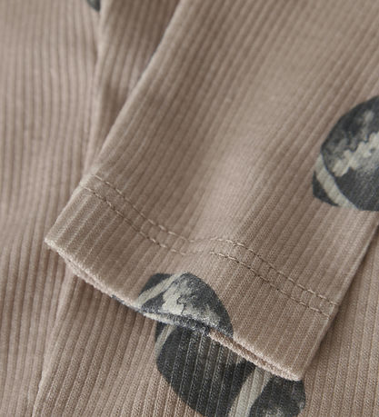 Name It Leggings - Rib - NbmSolution - Mushroom