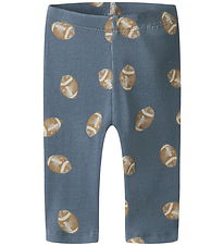 Name It Leggings - Rib - NbmSolution - Flint Stone