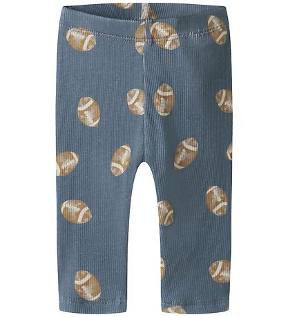 Name It Leggings - Rib - NbmSolution - Flint Stone
