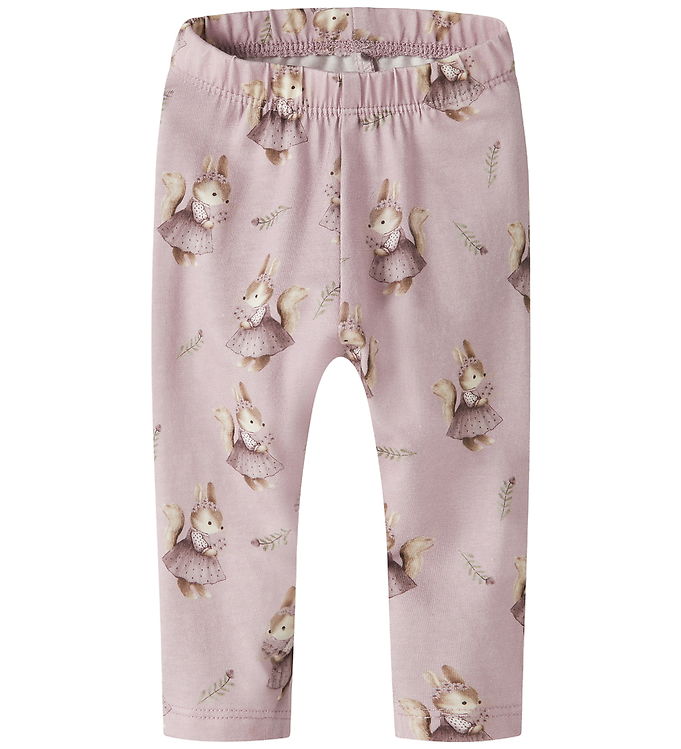 Name It Leggings - NbfShelly - Keepsake Lilac