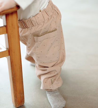 Hust and Claire Fløjlsbukser - HCTrine - Rugby Tan