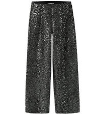 Name It Bukser - NkfSura - Sort m. Glimmer