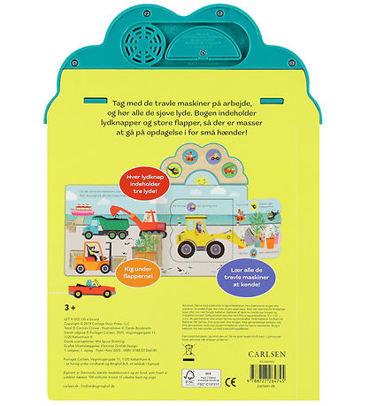 Forlaget Carlsen Bog m. Lyd - Maskiner Med Lyd - DA