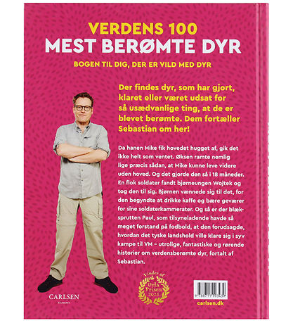 Forlaget Carlsen Bog - Verdens 100 Mest Berømte Dyr - DA