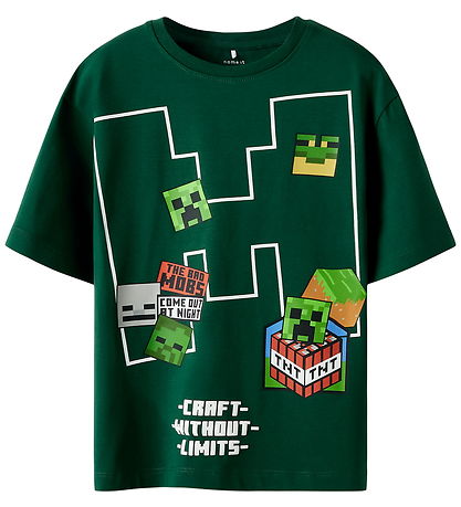 Name it T-shirt - NkmNels - Minecraft - Bistro Green