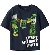 Name it T-shirt - NkmNels - Minecraft - Navy Blazer