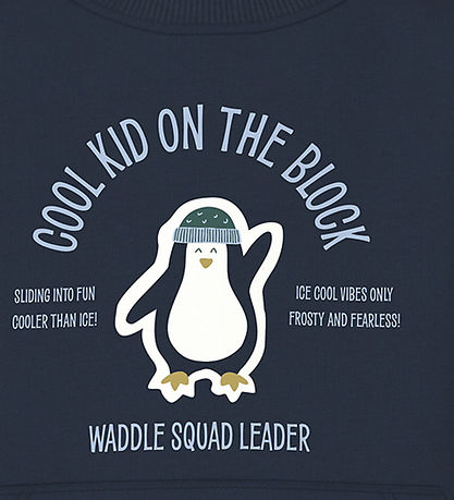 Name it Sweatshirt - NmmVugo - Navy Blazer/Penquin Cool