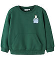 Name it Sweatshirt - NmmVugo - Bistro Green/Pocket Bear