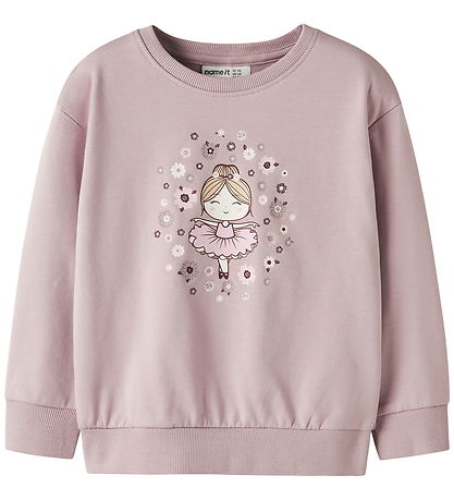 Name it Sweatshirt - NmfViloui - Keepsake Lilac/Dancer