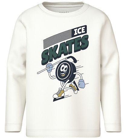 Name it Bluse - NmmVux - Cloud Dancer/Skates