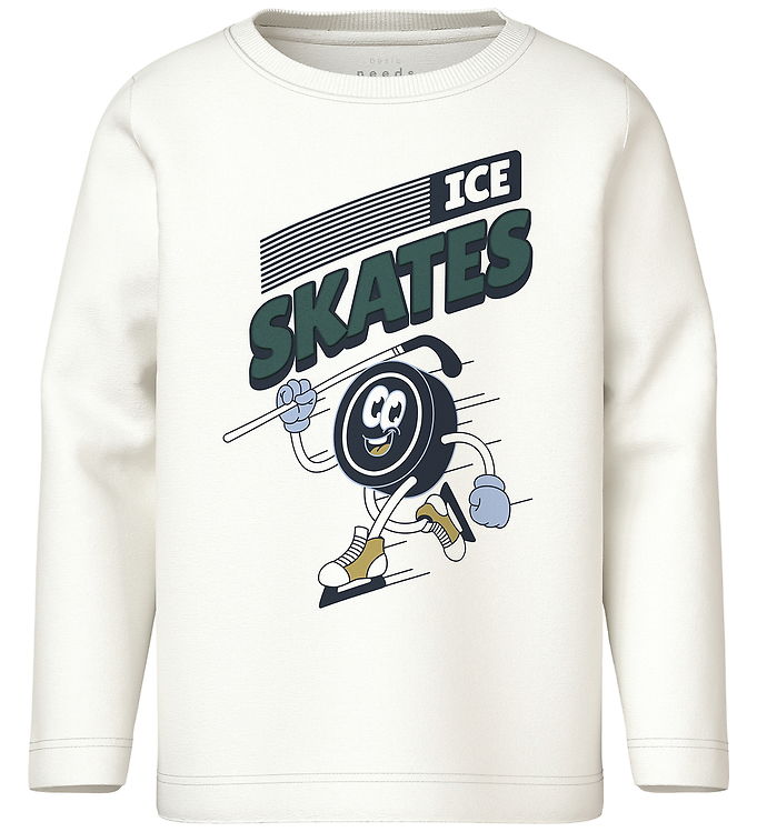 Name it Bluse - NmmVux - Cloud Dancer/Skates