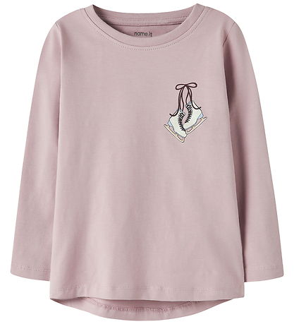 Name it Bluse - NmfVix - Keepsake Lilac/Ice Skates