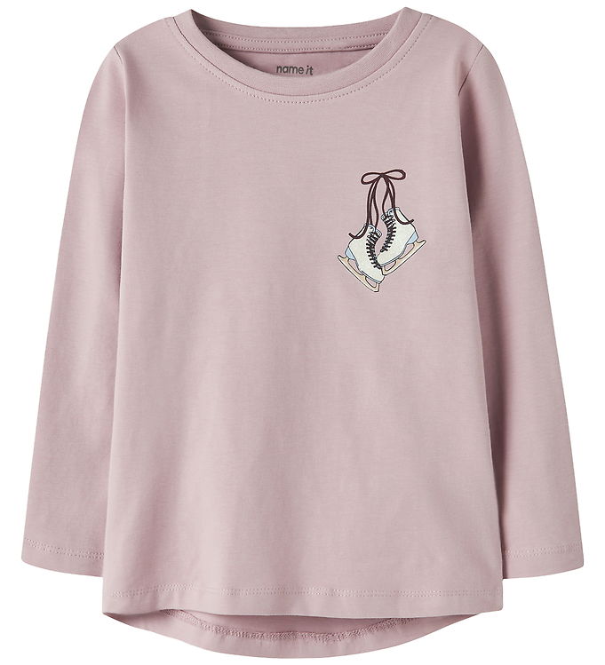 Name it Bluse - NmfVix - Keepsake Lilac/Ice Skates