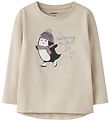 Name it Bluse - NmfVix - Cement/Penguin