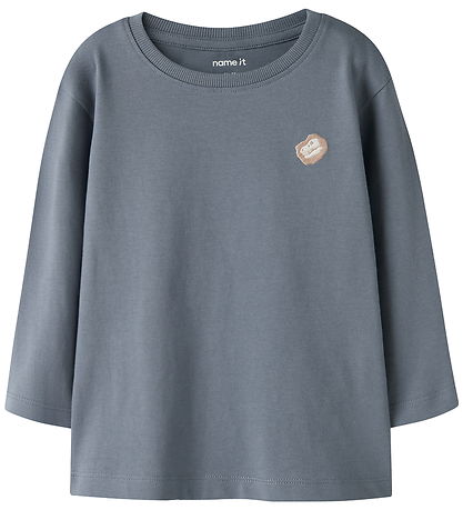 Name It Blouse - NmmPennant - Flint Stone/Dino Skeleton