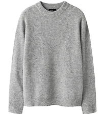 LMTD Bluse - Strik - Noos - NlmKleave - Light Grey Melange