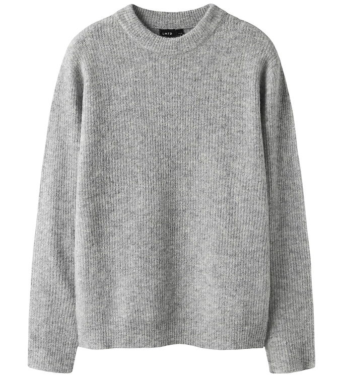 LMTD Bluse - Strik - Noos - NlmKleave - Light Grey Melange