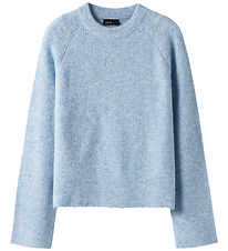 LMTD Bluse - Strik - Noos - NlfKleaves - Kentucky Blue