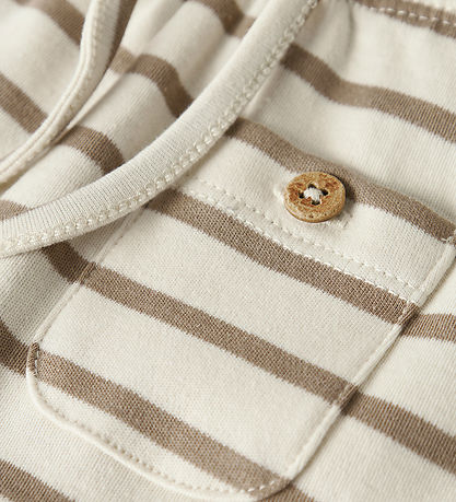 Lil' Atelier Bukser - NbmLimia - Turtledove/ Sepia Tint