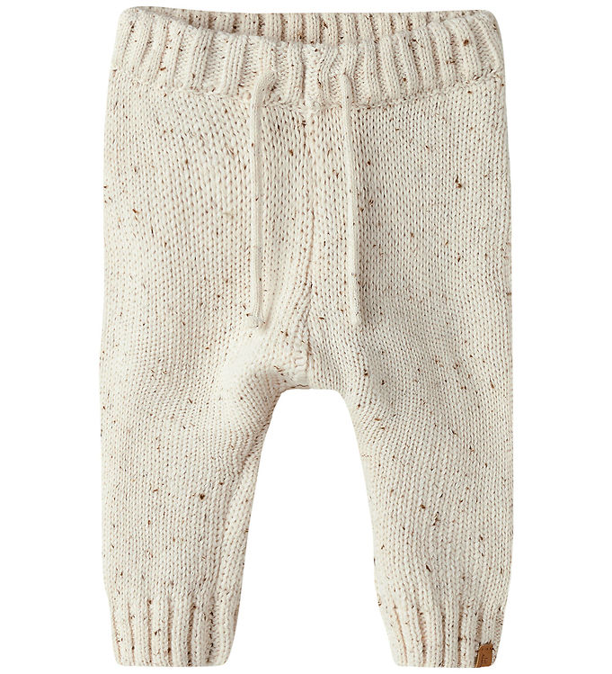 Lil' Atelier Bukser - Strik - Nistret - NbnGalto - Turtledove