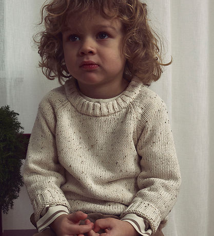 Lil' Atelier Bluse - Strik - NmnGalto - Turtledove