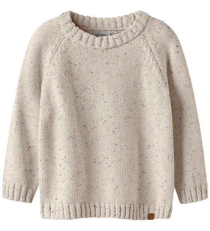 Lil' Atelier Bluse - Strik - NmnGalto - Turtledove