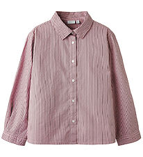 Name It Skjorte - NkfSvala - Keepsake Lilac/BURGUNDY