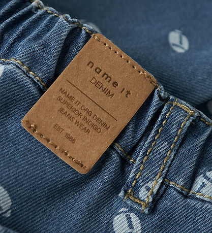 Name It Jeans - NbmBen - Dark Blue Denim/AOP