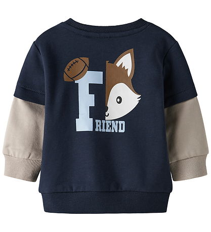 Name It Bluse - NbmSumo - Navy Blazer